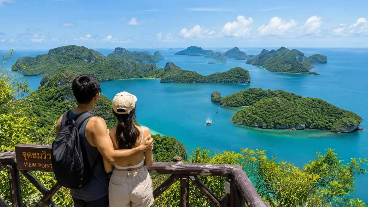 Angthong Marine Park tours