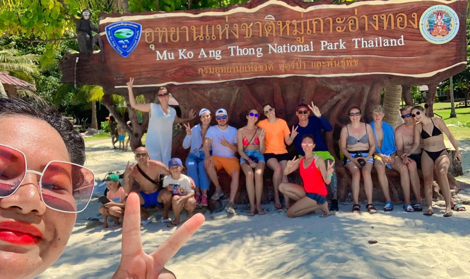 tour Angthong Marine Park by Koh Samui tours
