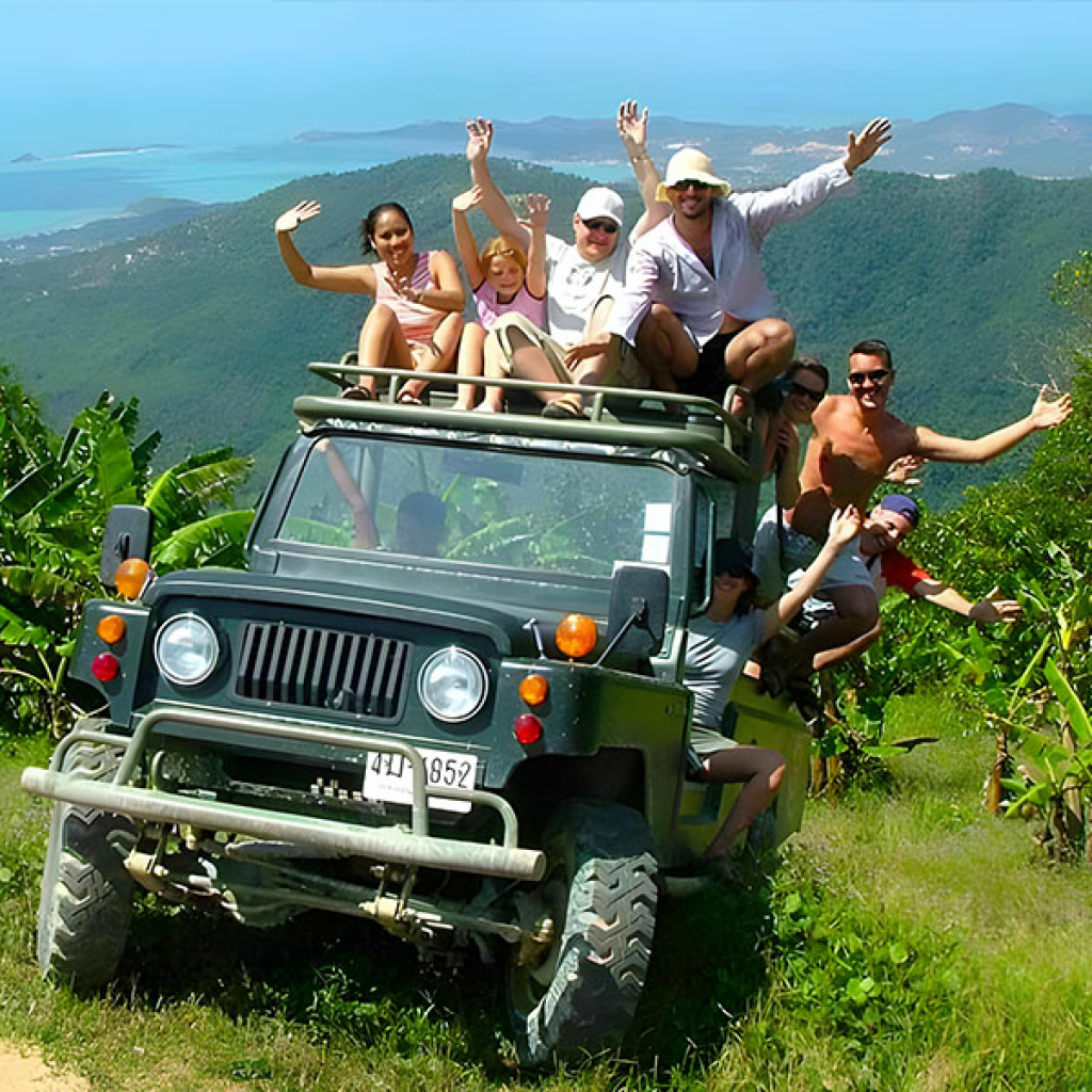 just jungle jeep safari koh samui