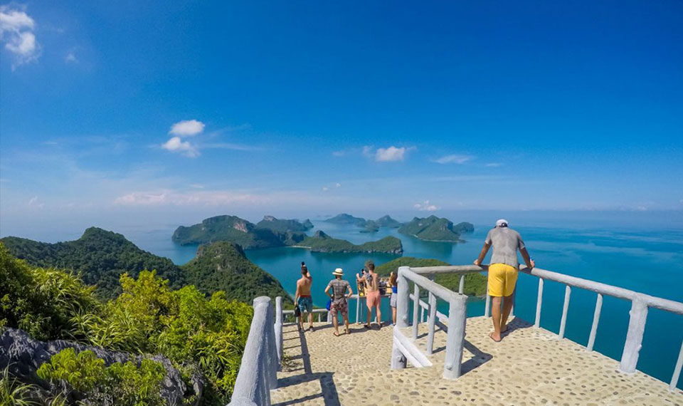 viewpoint angthong marine park koh wua ta lap - Koh Samui tours