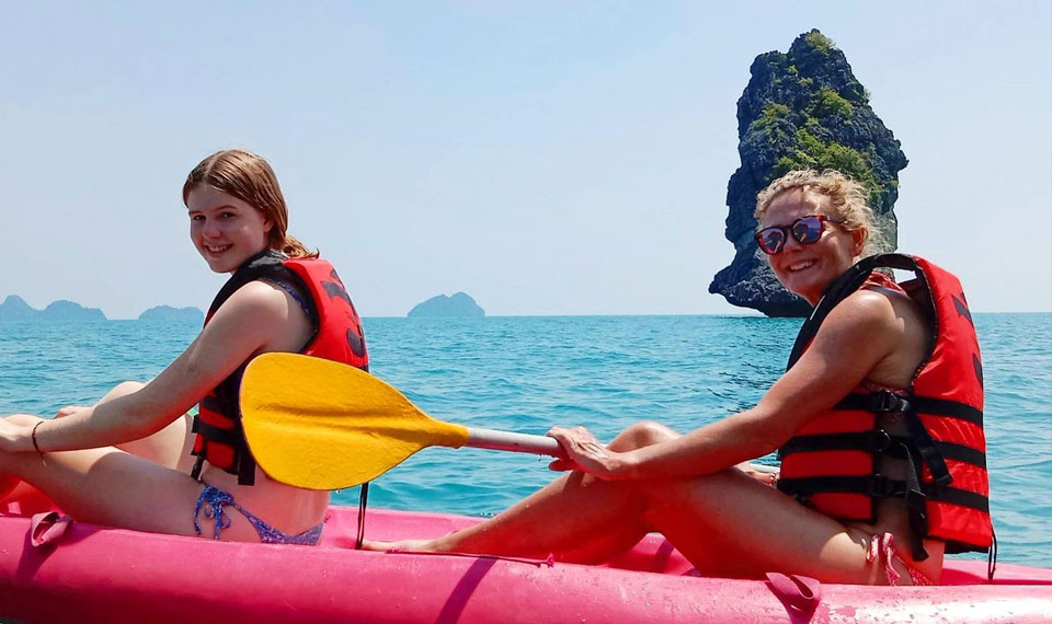 kayaking angrthong marine park - Koh Samui Tours