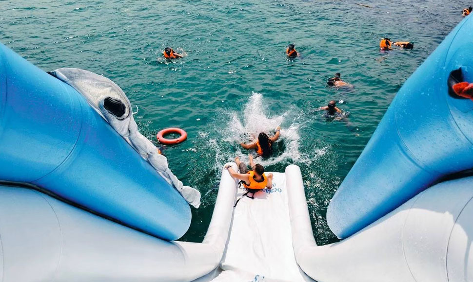 pig island catamaran tour koh samui